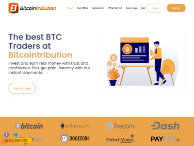 [SCAM] bitcointribution.com - Min 8$ (Hourly for 88 hours) RCB 80% Bitcointribution.com