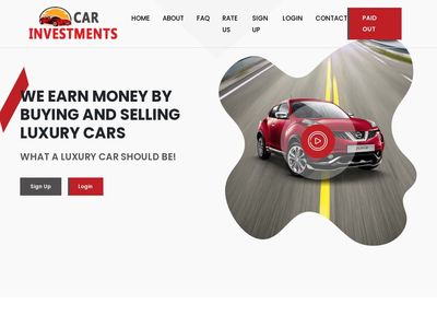 [SCAM] carinvestments.pro - Min 10$ (Hourly for 24 Hours) RCB 80% Carinvestments.pro
