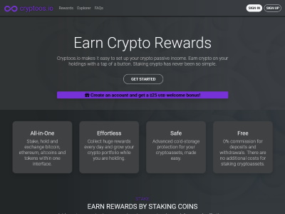 [WAITING] cryptoos.io - Min 1$ (Free $25 USD welcome bonus!) Cryptoos.io