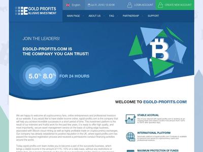[SCAM] egold-profits.com - Min 1$ (Hourly for 24 hours) RCB 80% Egold-profits.com