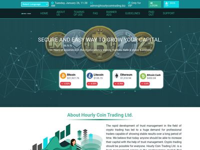 [SCAM] hourlycointrading.biz - Min 10$ (hourly for 100 hours) RCB 80% Hourlycointrading.biz