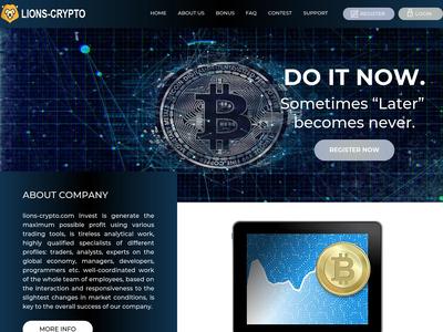 [SCAM] lions-crypto.com - Min 1$ (Hourly For 3 Hours) RCB 80% Lions-crypto.com