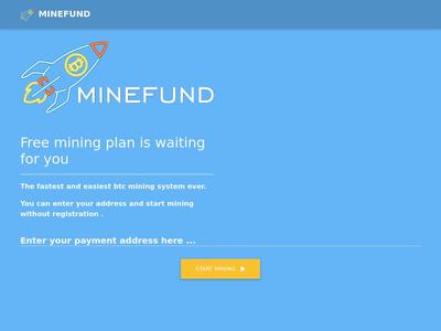 [SCAM] minefund.net - Free Plan  Daily  $ 0.03 or 0.000006 BTC Minefund.net
