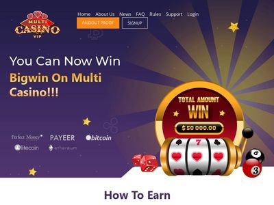 [SCAM] multi-casino.vip - Min 15$ (2.00% Daily for 12 days) RCB 80% Multi-casino.vip