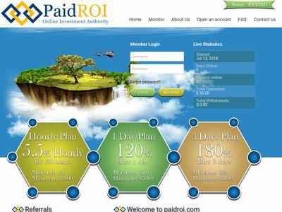 [SCAM] [DELETE ACCOUNTS] paidroi.com - Min 5$ (Hourly for 30 Hours) RCB 80% Paidroi.com