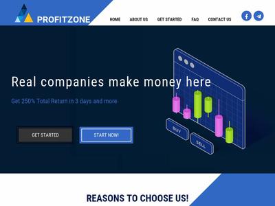 [SCAM] profitzone.pro - Min 2$ (Hourly For 50 Hours) RCB 80% Profitzone.pro