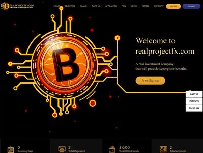 [SCAM] realprojectfx.com - Min 5$ (103.00% After 1 day) RCB 80% Realprojectfx.com