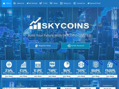 [SCAM] skycoins.biz - Min 1$ (Hourly For 44 Hours) RCB 80% Skycoins.biz